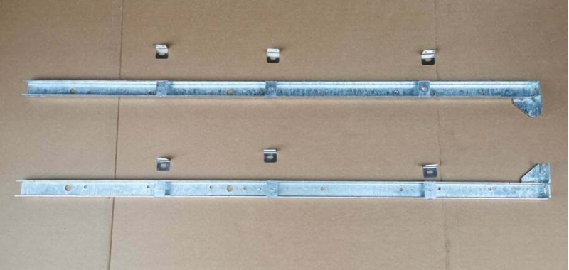 land rover defender 110 series3 5 door csw sill rail and brackets galv pair