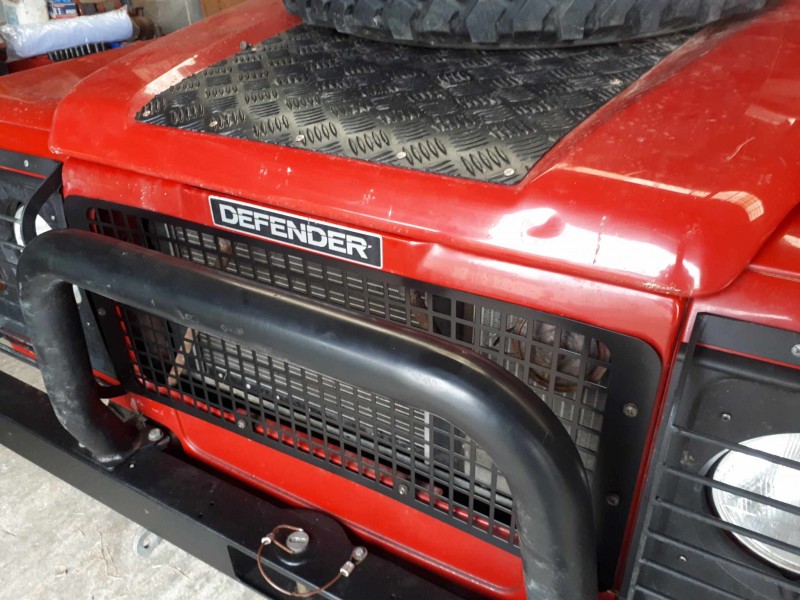 Land Rover Defender 90/110 front grill stainl