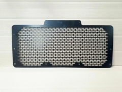 land rover defender 90 / 110 front grill stainless steel 304 marine grade black